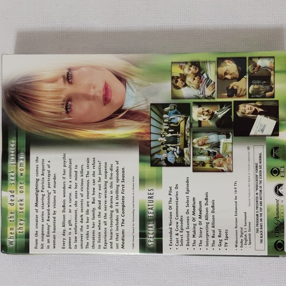 Medium Complete First Season DVD TV Series - Picture 3 of 5